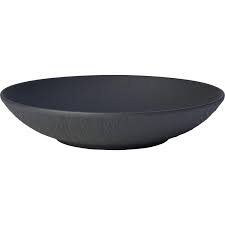 The Rock Black Shale Assiette creuse 24cm